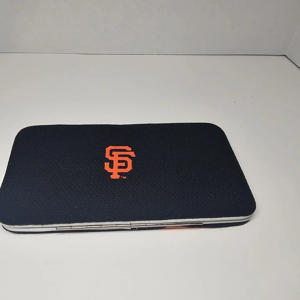 San Francisco‎ Giants Clutch Wallet Purse Women Black Orange MLB New With Tags